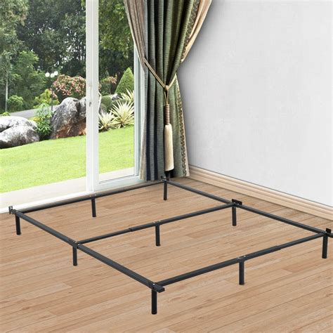 steel bed frame box spring falls through|9 inch metal bed frame.